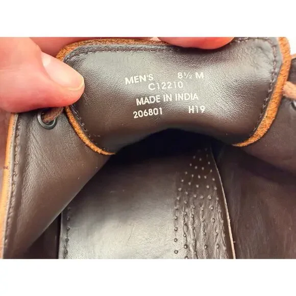 Cole Haan Brown Leather Wingtip Oxford Dress Shoes Men's Size 8.5 M Brogue - Picture 6 of 10